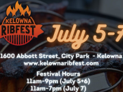 Kelowna Ribfest Returns to Kelowna City Park This Weekend July 5-7