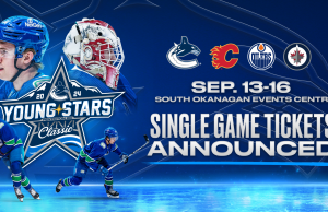 Canucks announce Young Stars Classic single games tickets now on sale