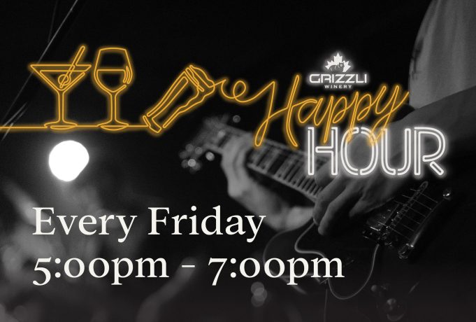 Winter’s Happy Hour and Live Music at Grizzli Winery