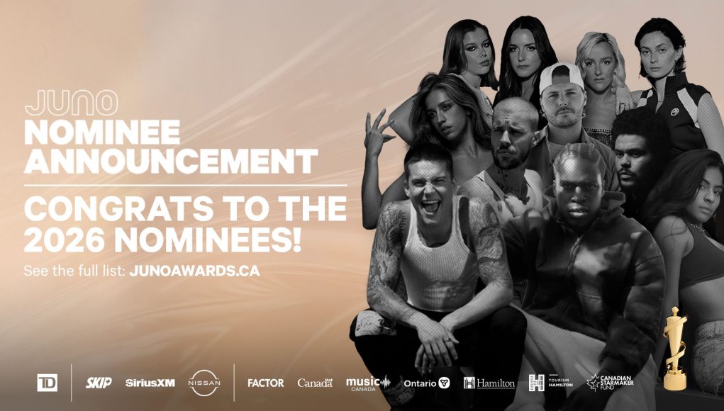 Nominees for The 2026 JUNO Awards Announced