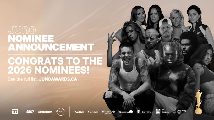 Nominees for The 2026 JUNO Awards Announced